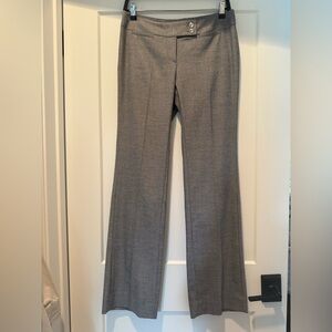 White House Black Market Gray Wide Leg Pants